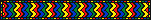 Flipnote blinkie rainbow zig-zags